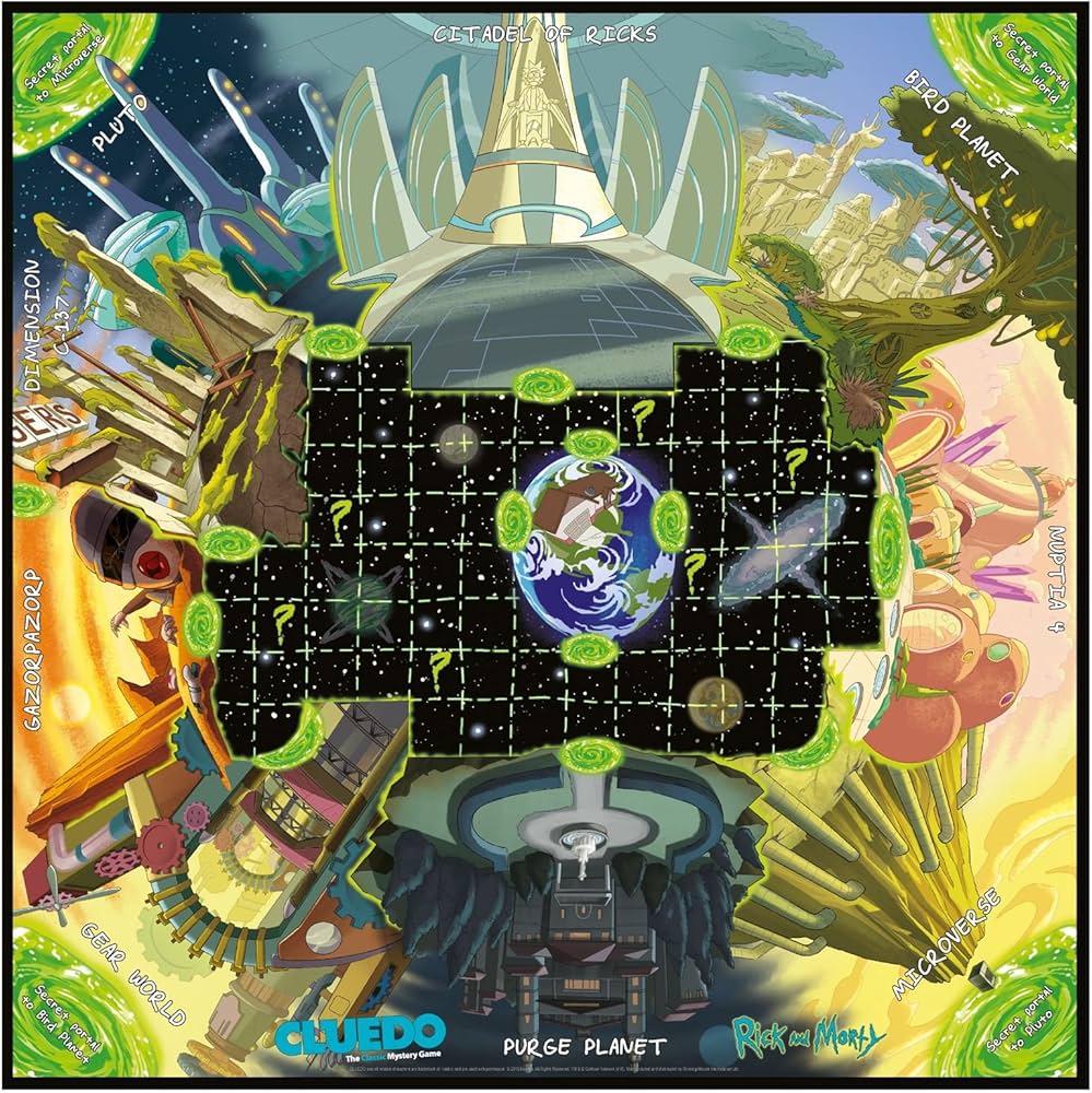 Cluedo : Rick and Morty