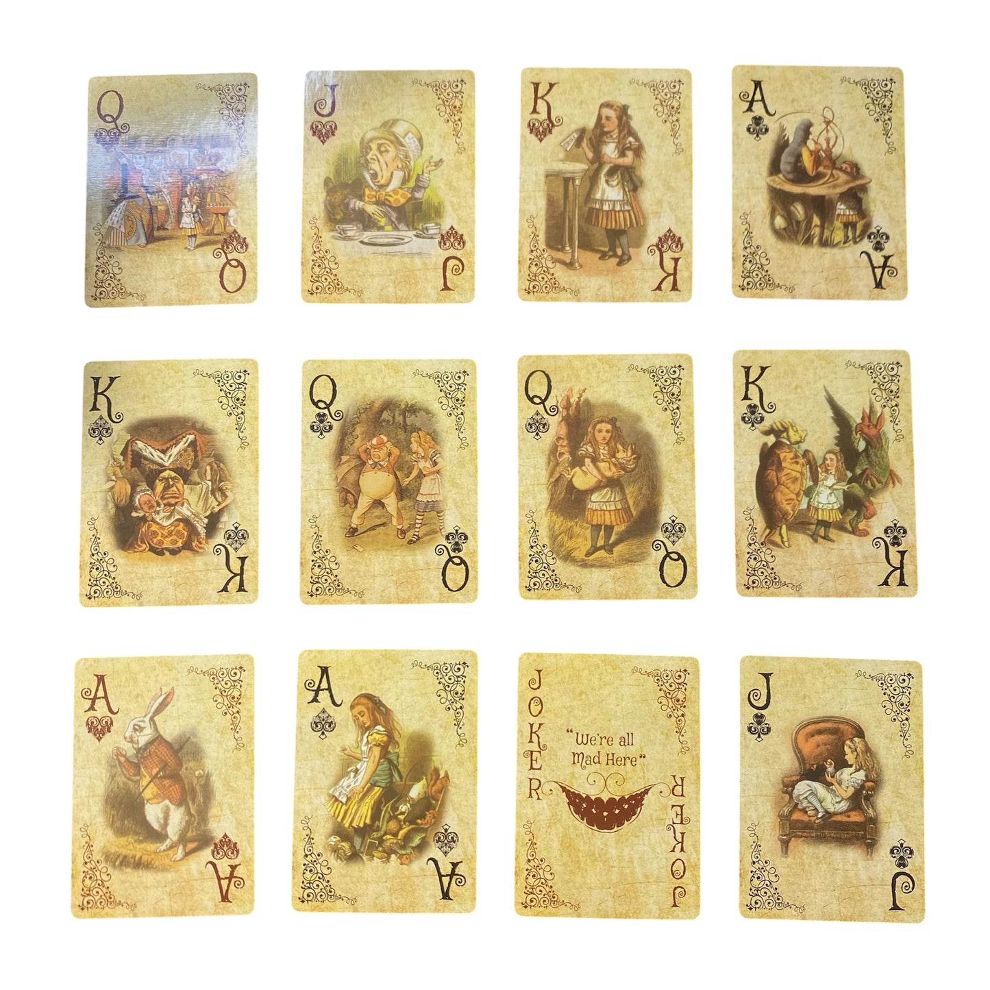 ورق Alice in wonderland