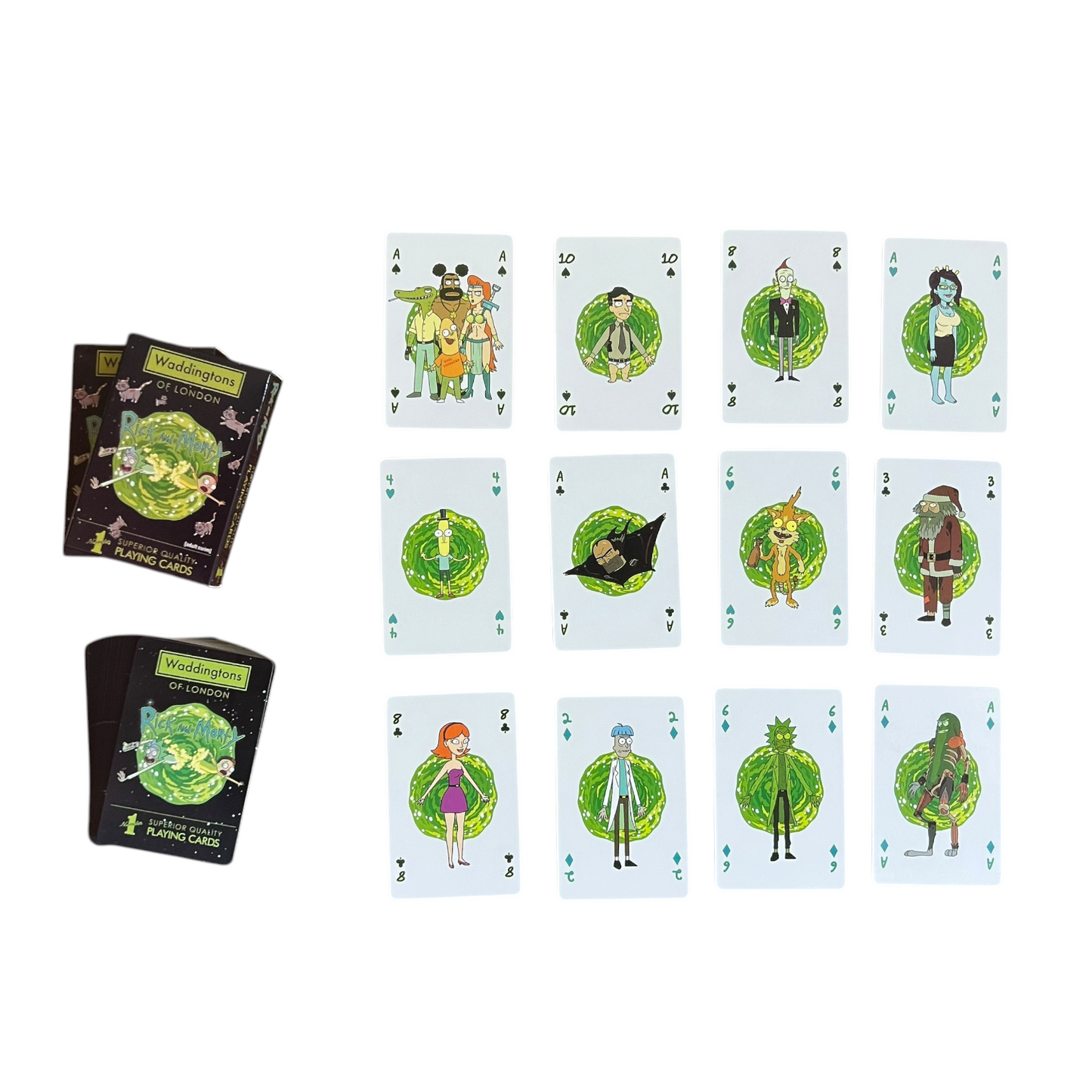 ورق لعب ريك اند مورتي Rick and Morty Playing Cards