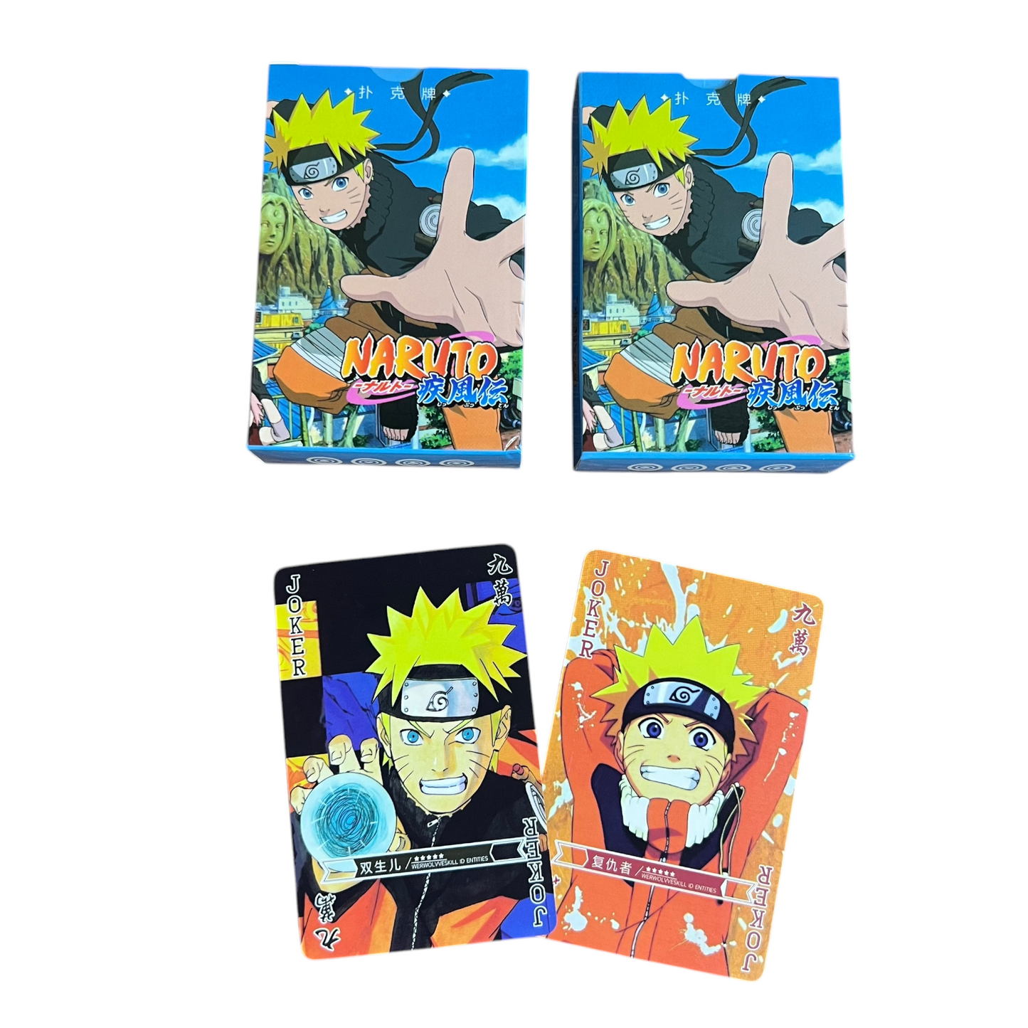 ورق ناروتو Naruto Playing Cards