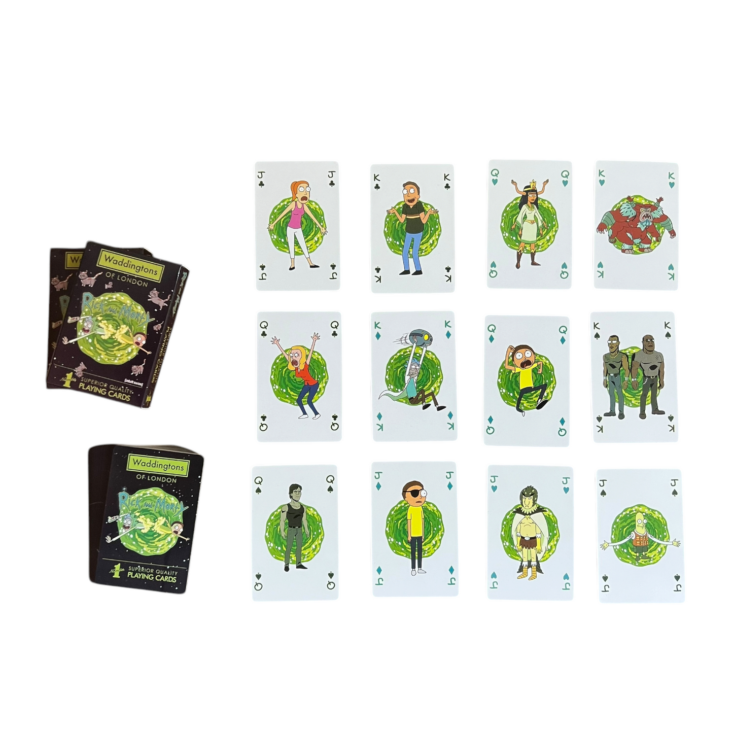 ورق لعب ريك اند مورتي Rick and Morty Playing Cards
