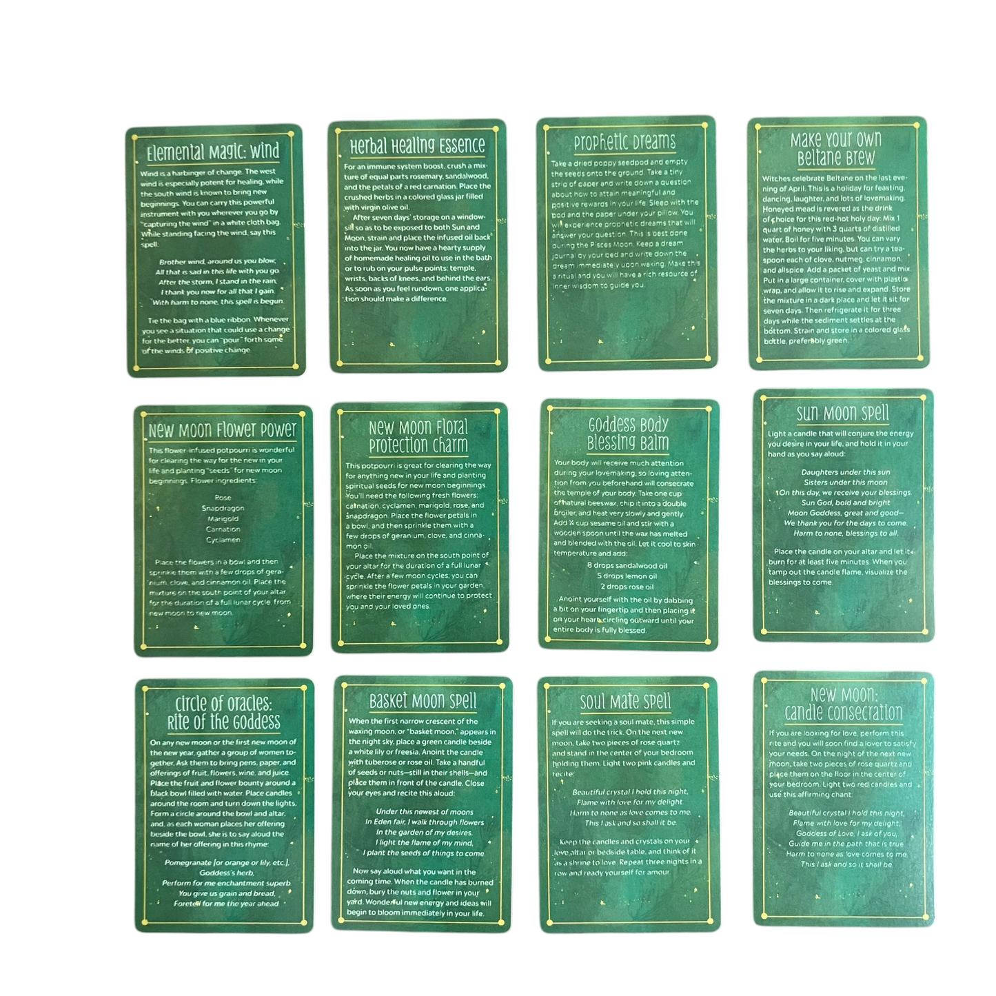 The Practicl Witch’s Spell Deck