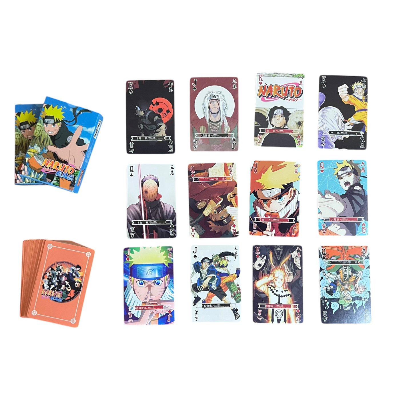 ورق ناروتو Naruto Playing Cards