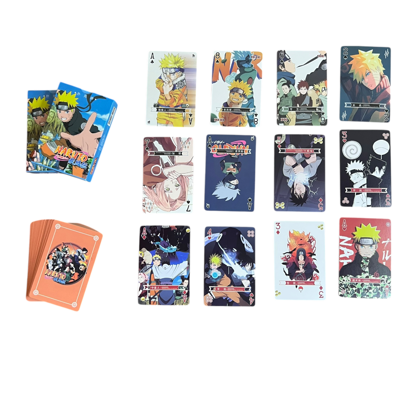 ورق ناروتو Naruto Playing Cards