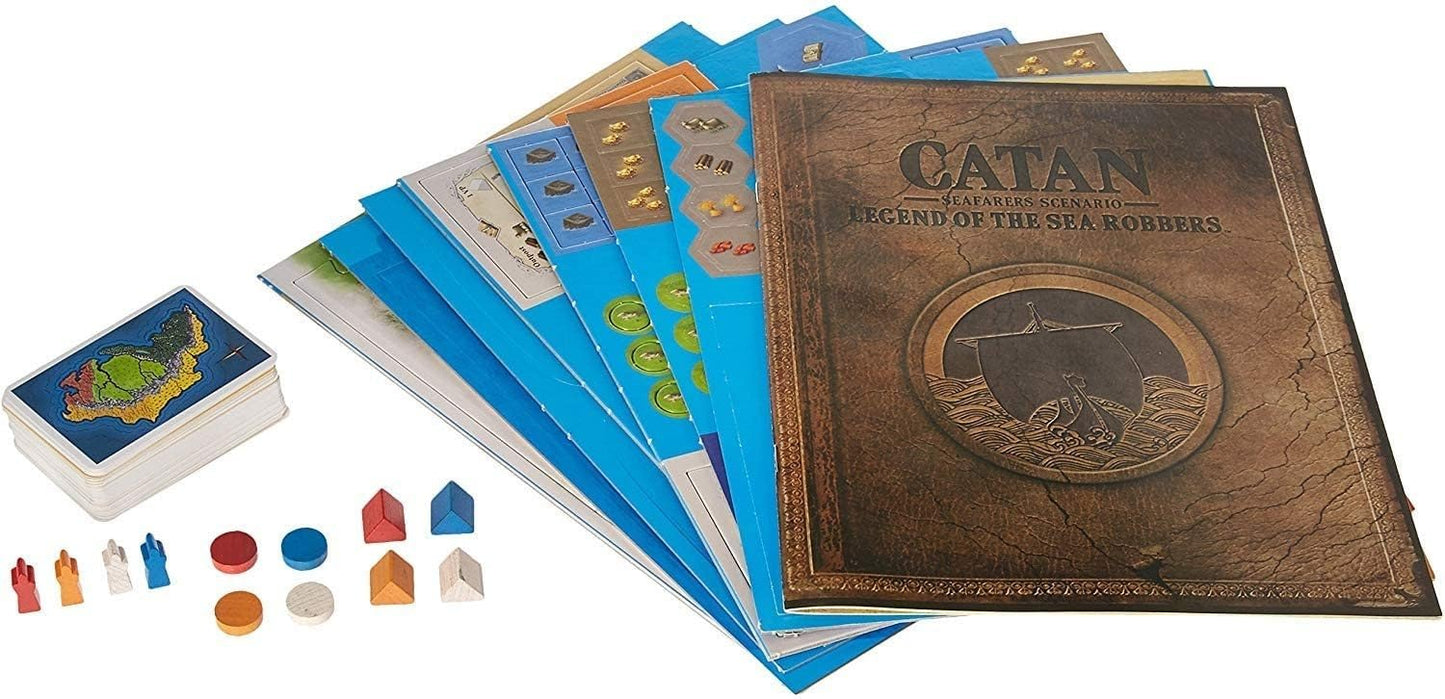 CATAN Seafarer Scenario : Legend Of The Sea Robbers