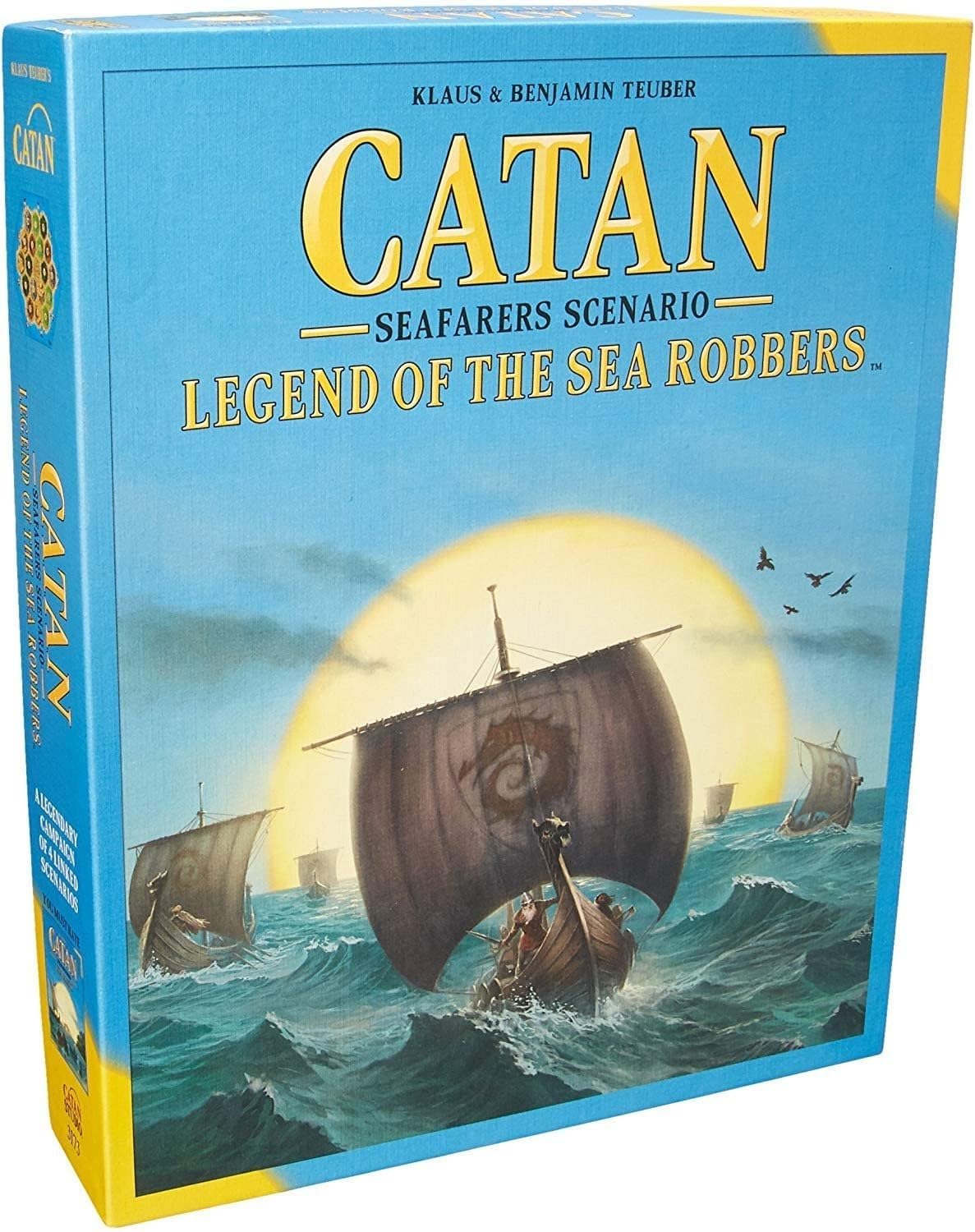 CATAN Seafarer Scenario : Legend Of The Sea Robbers