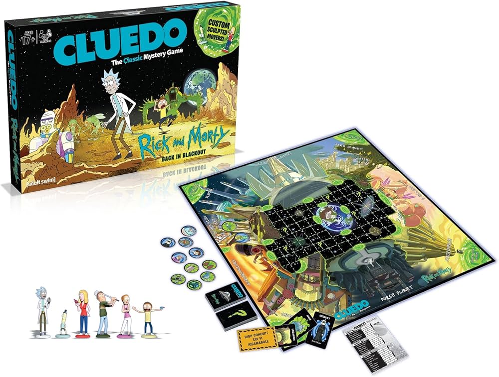 Cluedo : Rick and Morty