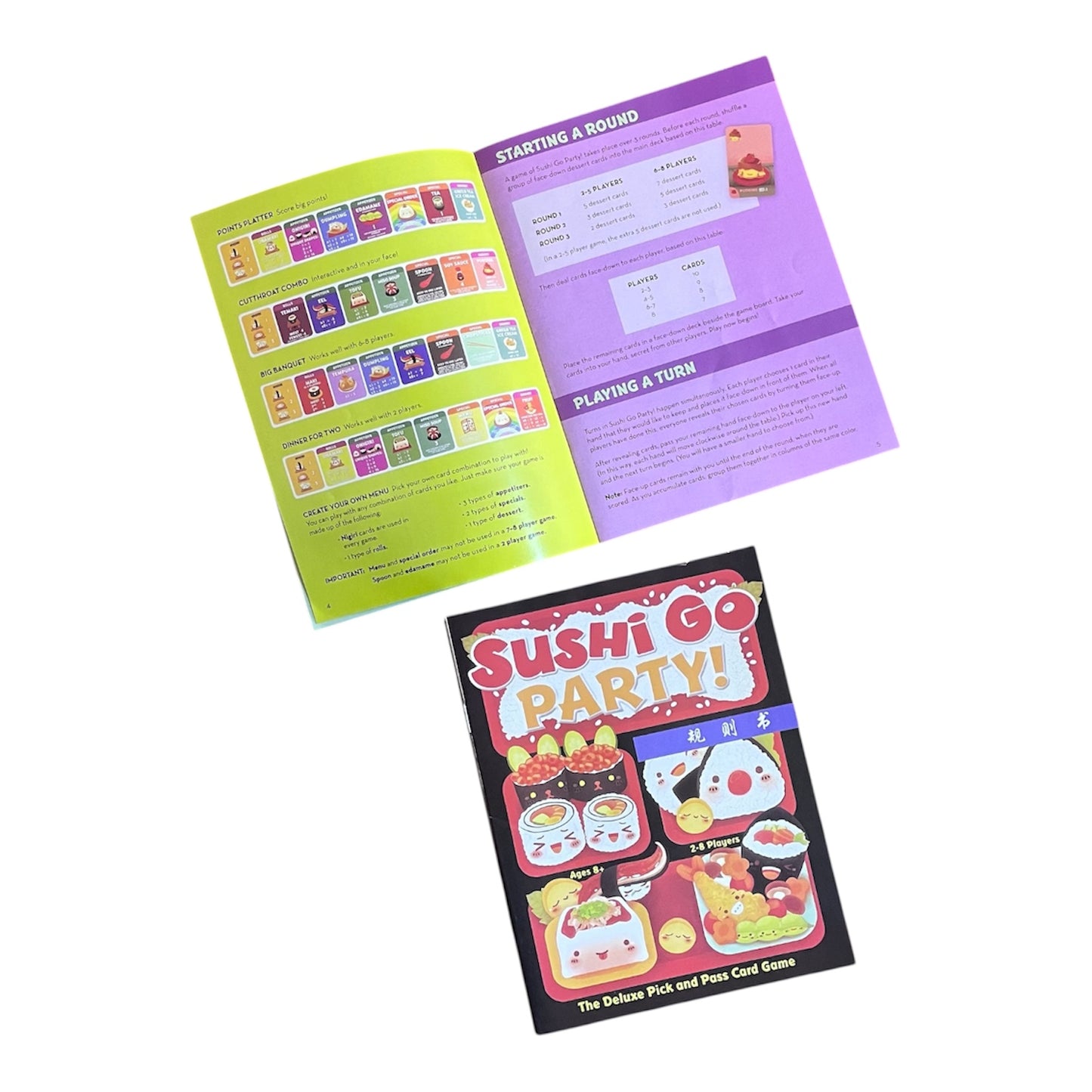 Sushi go party
